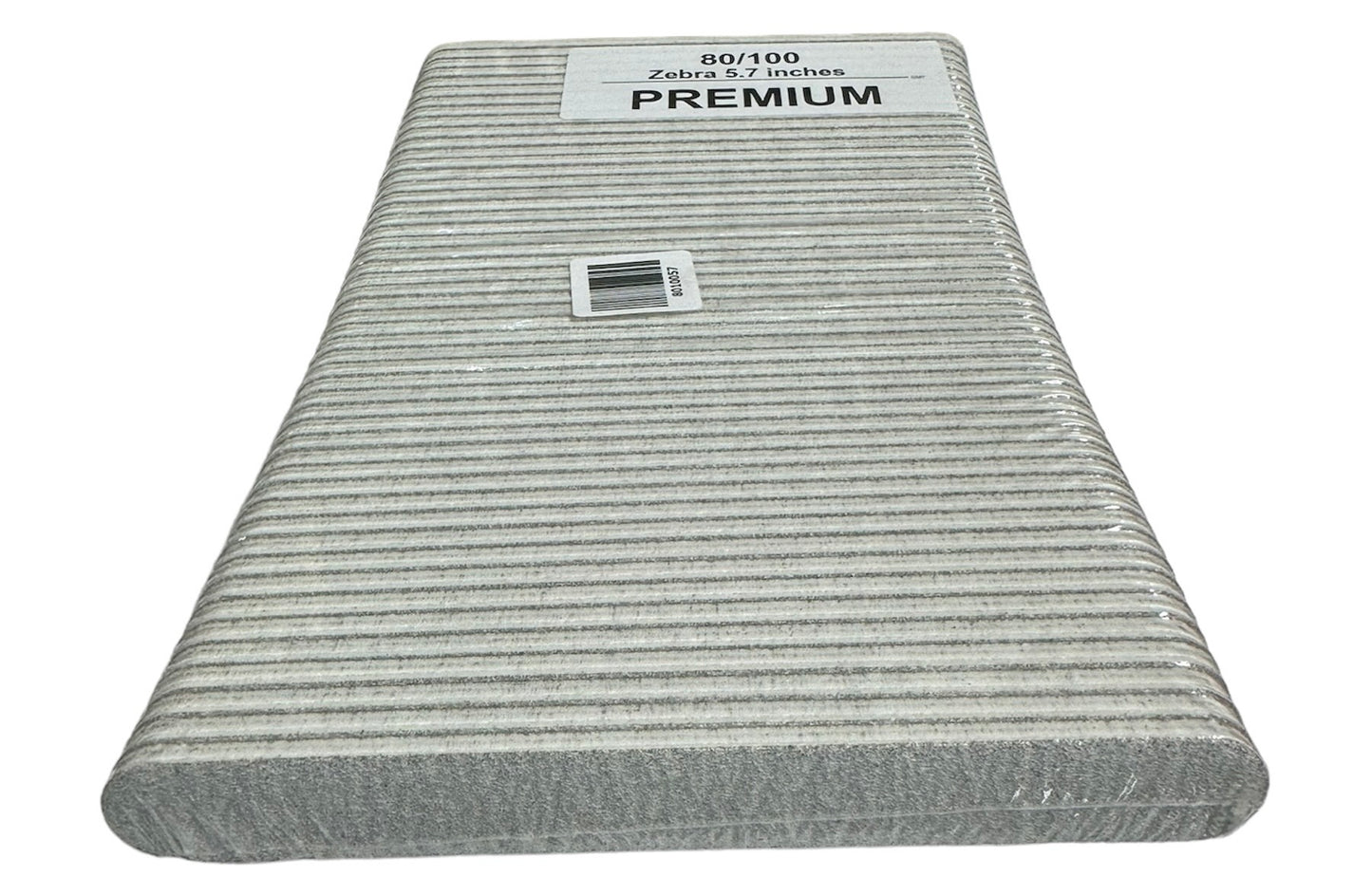 Premium 80/100 Zebra Nail File image 0