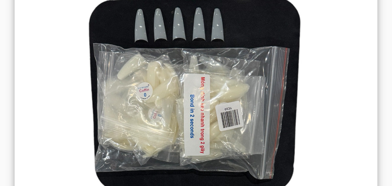 Coffin #0 Tip Bag 10/packs image 0