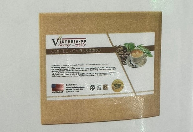 Victoria Sugar Scrub Coffee- Cappuccino 4 Gallon Case image 0
