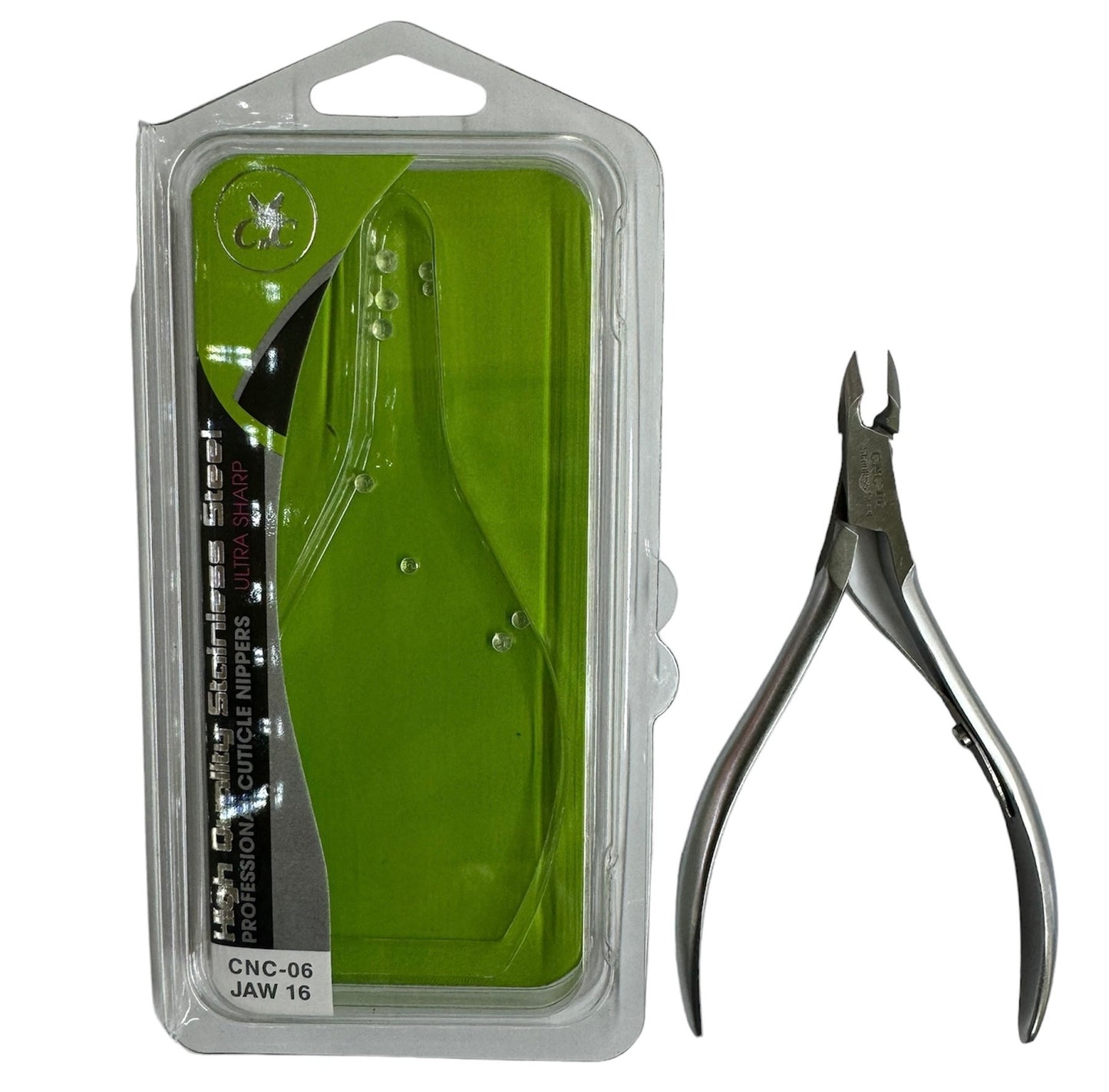 CnC High Quality Stainless Steel Cuticle Nipper G06 Jaw 16 image 0