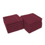 allure12_burgundy towels set of 12 image 0