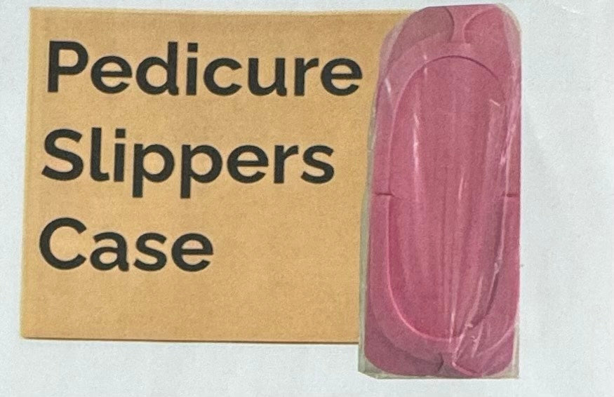 Pedicure Disposable Slippers Foam Case image 0