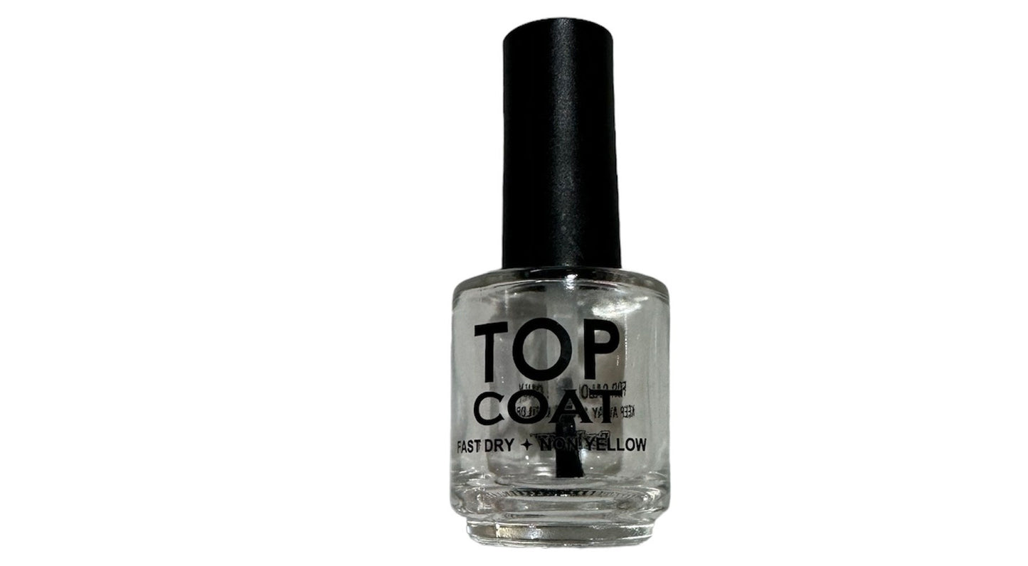 Empty Top Coat Bottle image 0