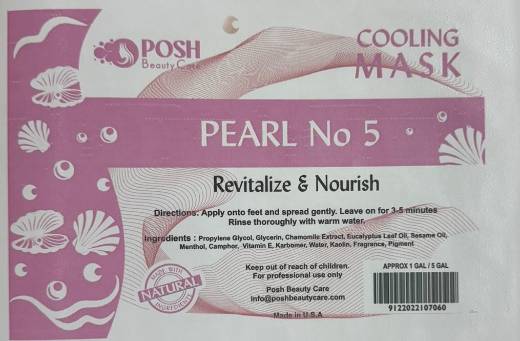 Posh Bucket Cooling Mask- Pearl No 5 image 0