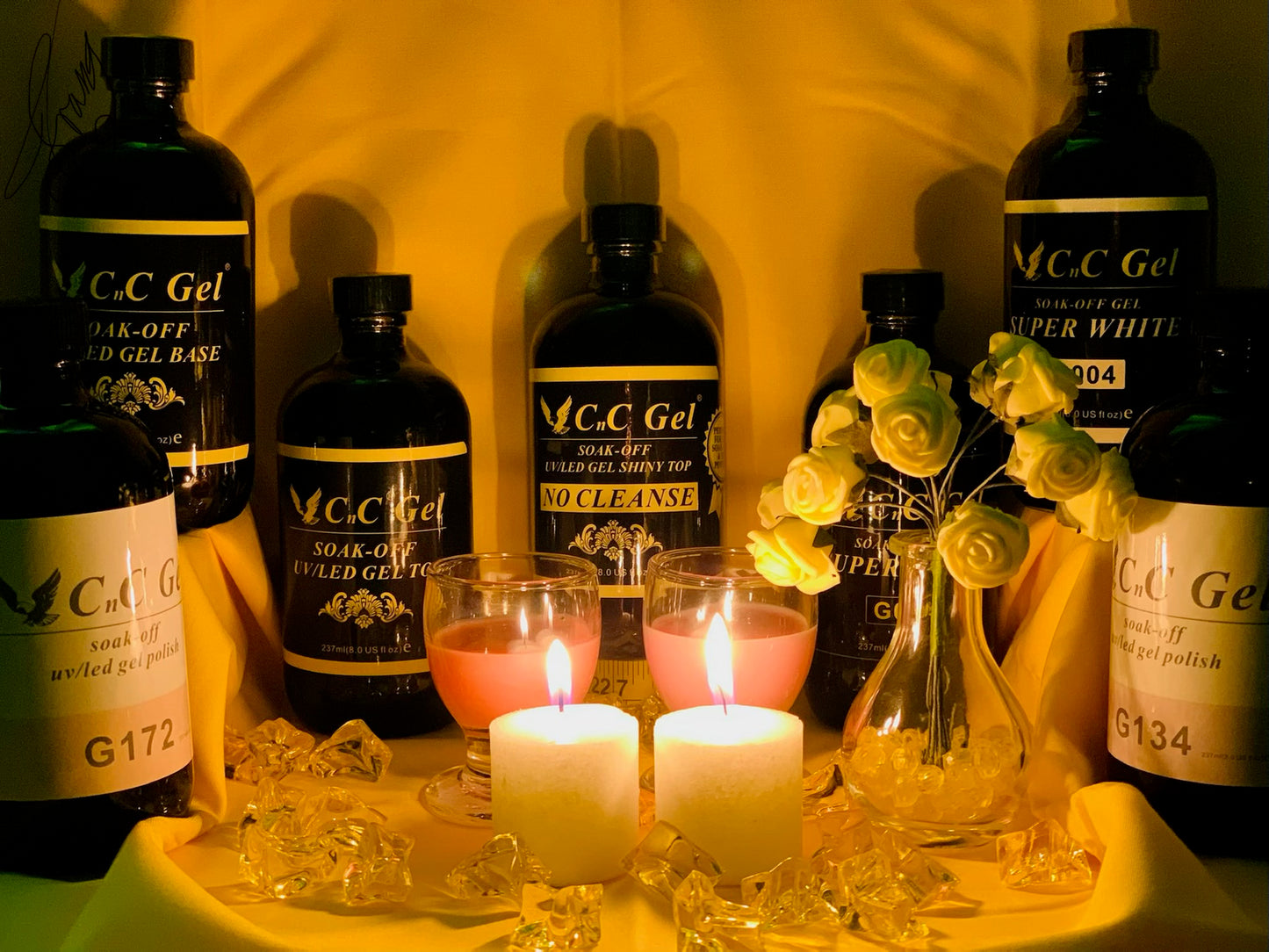 CnC Gel Super Black 8oz image 3