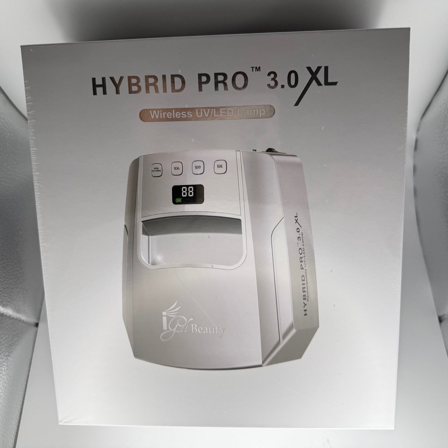 IGEL Wireless UV/LED Lamp Hybrid Pro 3.0XL Silver
