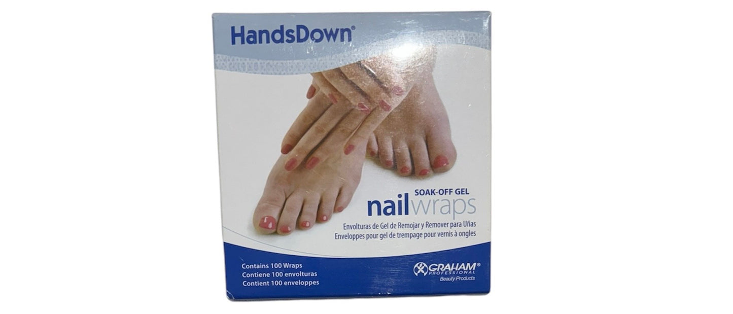 HandsDown Soak Off Gel Nail Wraps image 0