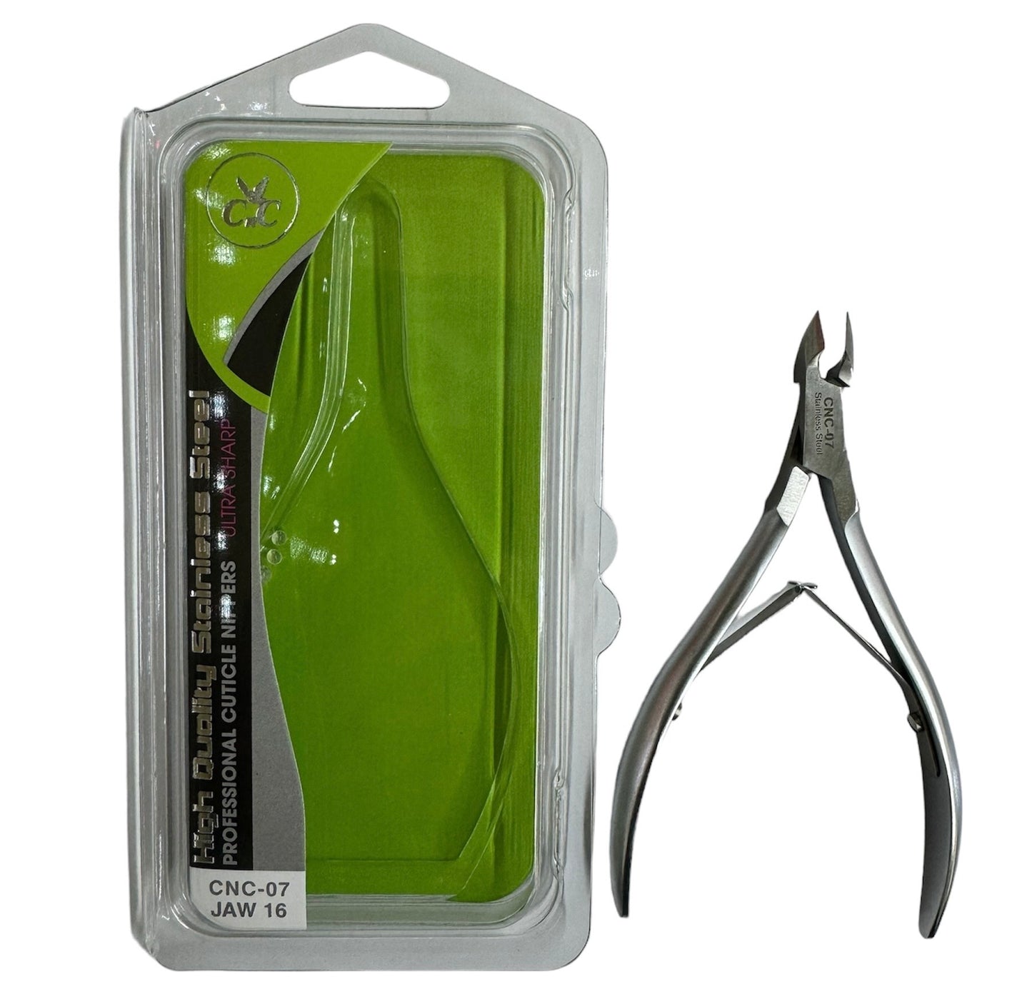CnC High Quality Stainless Steel Cuticle Nipper G07 Jaw 16 image 0