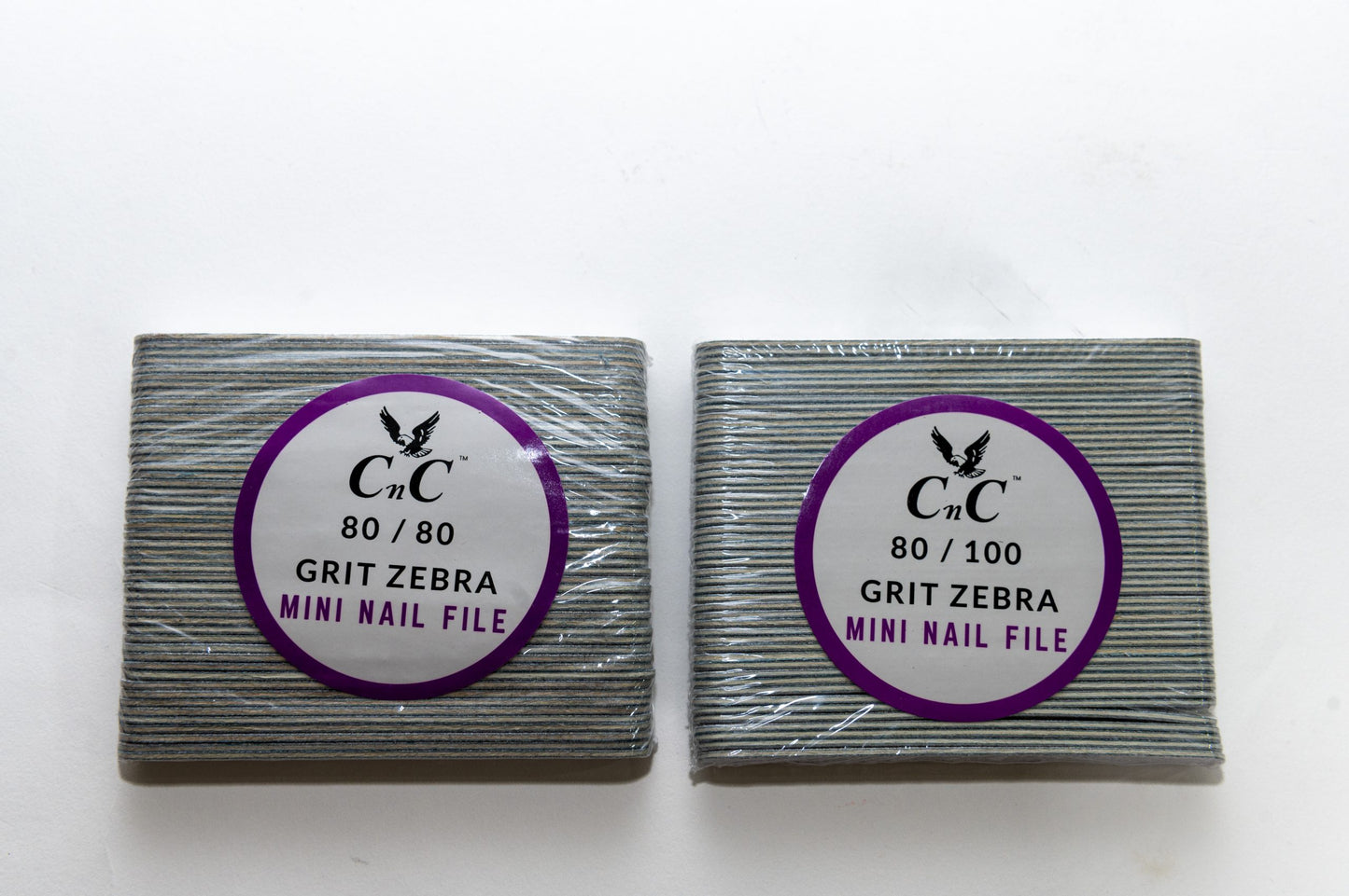 CNC 80/100 Grit Zebra Mini Nail File 5000pcs/case image 2