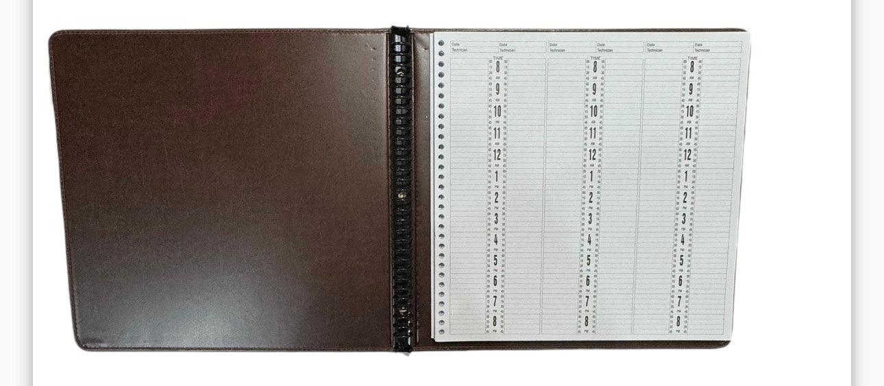 Salon Appointment Book 6- Column image 1