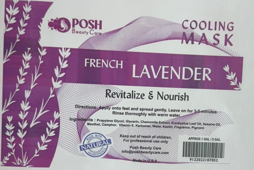 Posh Bucket Cooling Mask- Lavender image 0