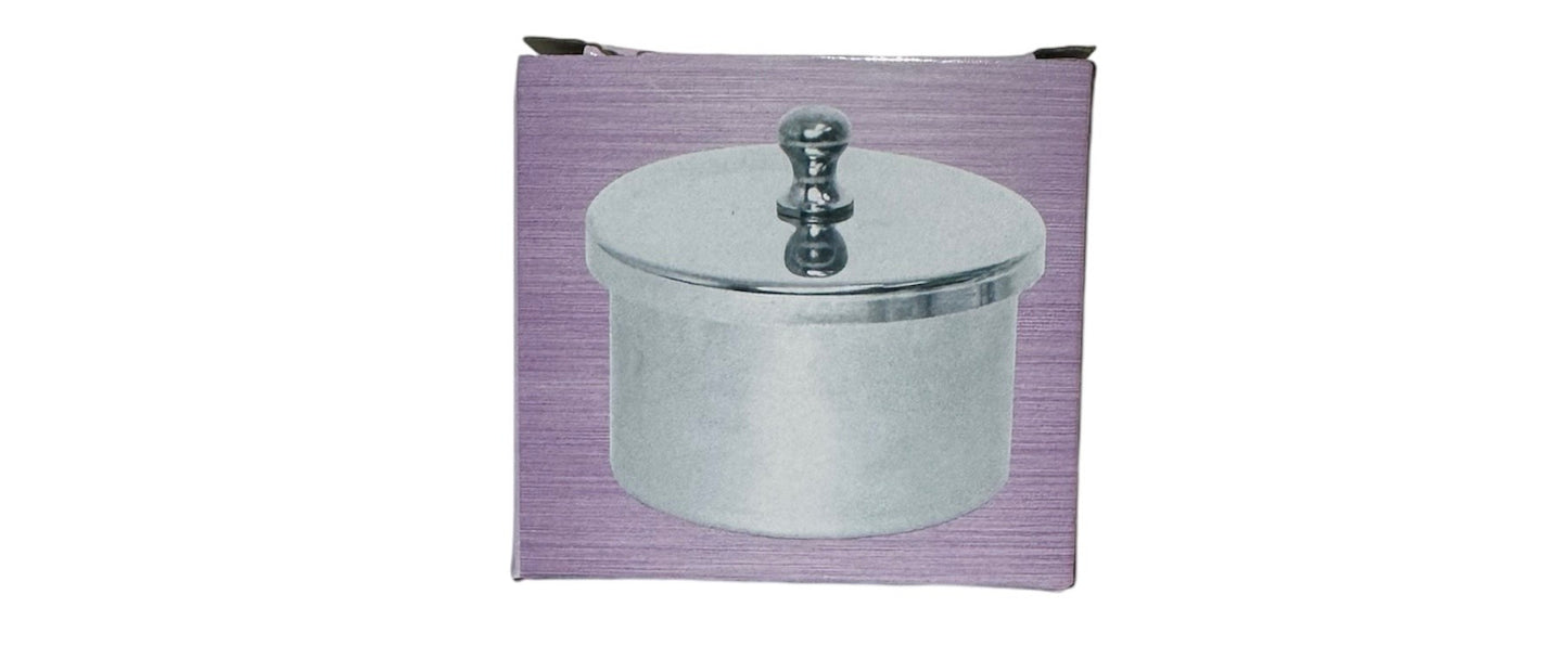 Large Stainless Steel Jar image 0