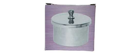 Large Stainless Steel Jar image 0