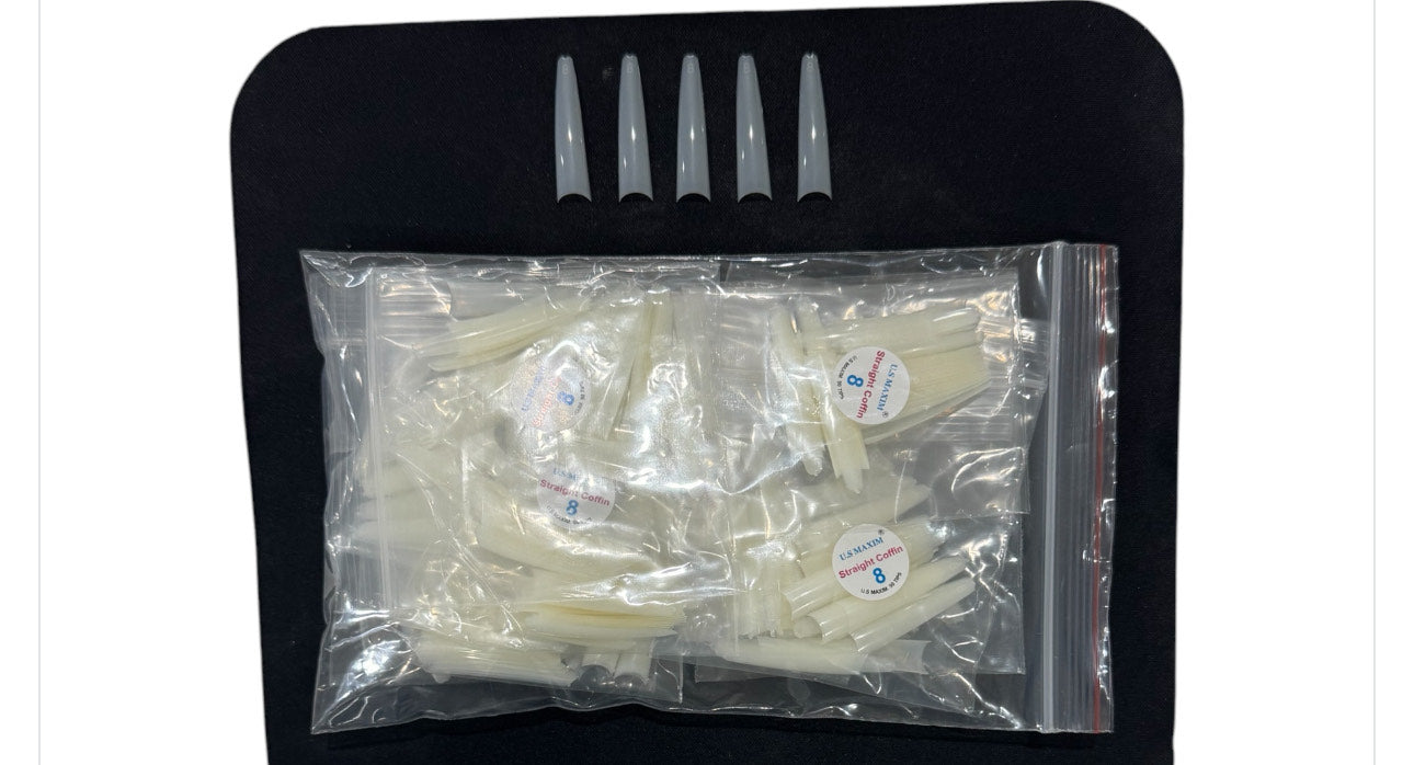 Straight Coffin #8 Tip Bag 10/packs image 0