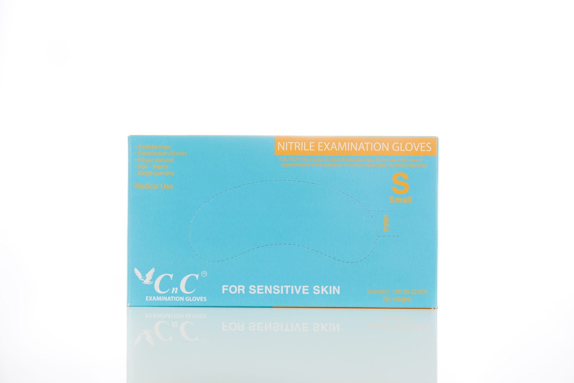 CnC Nitrile Glove- Small PK/100pcs image 0