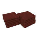 allure12_chocolatebrown towels set of 12 image 0
