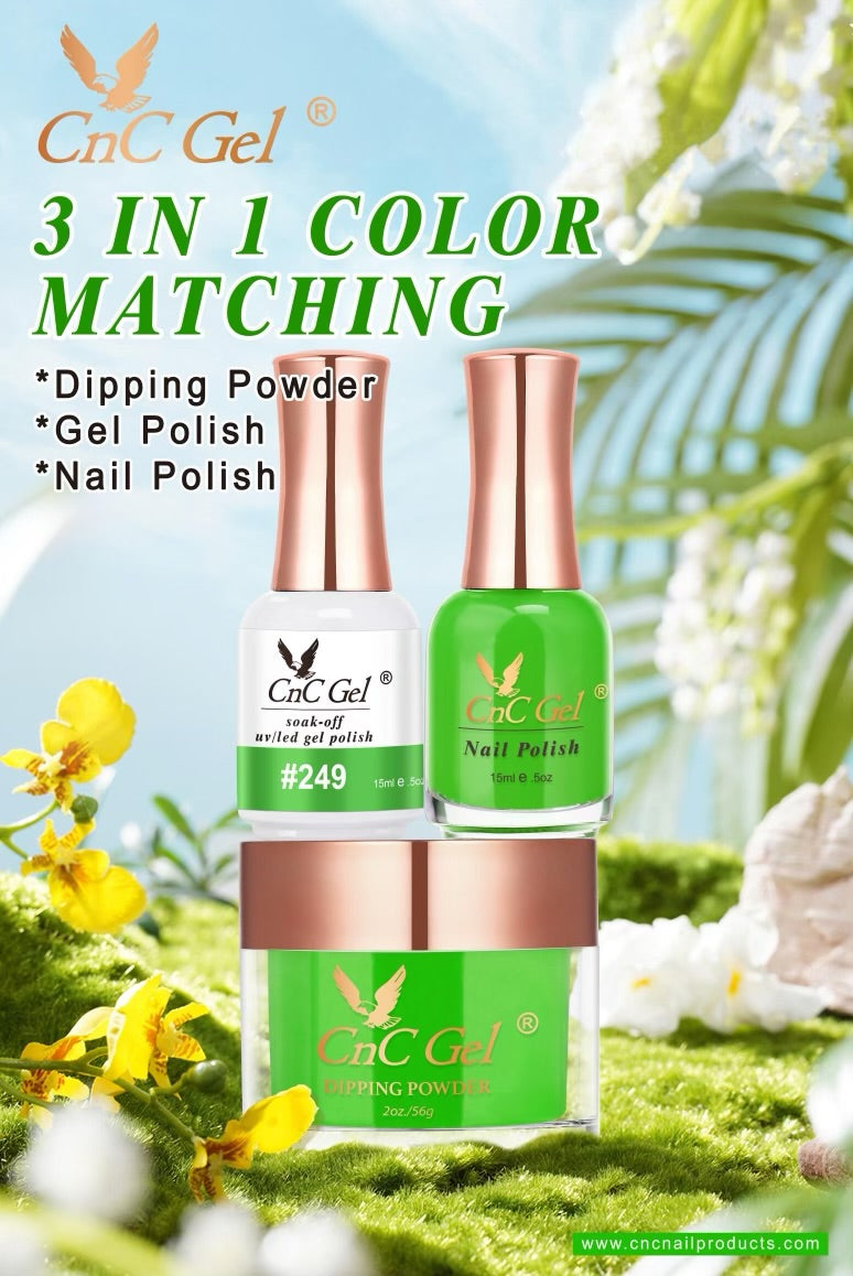 CnC 3in1  Whole Set Deal 189 Color FREE UV Lamp/ Polish Racks Call 703 533 9190 for more details image 6