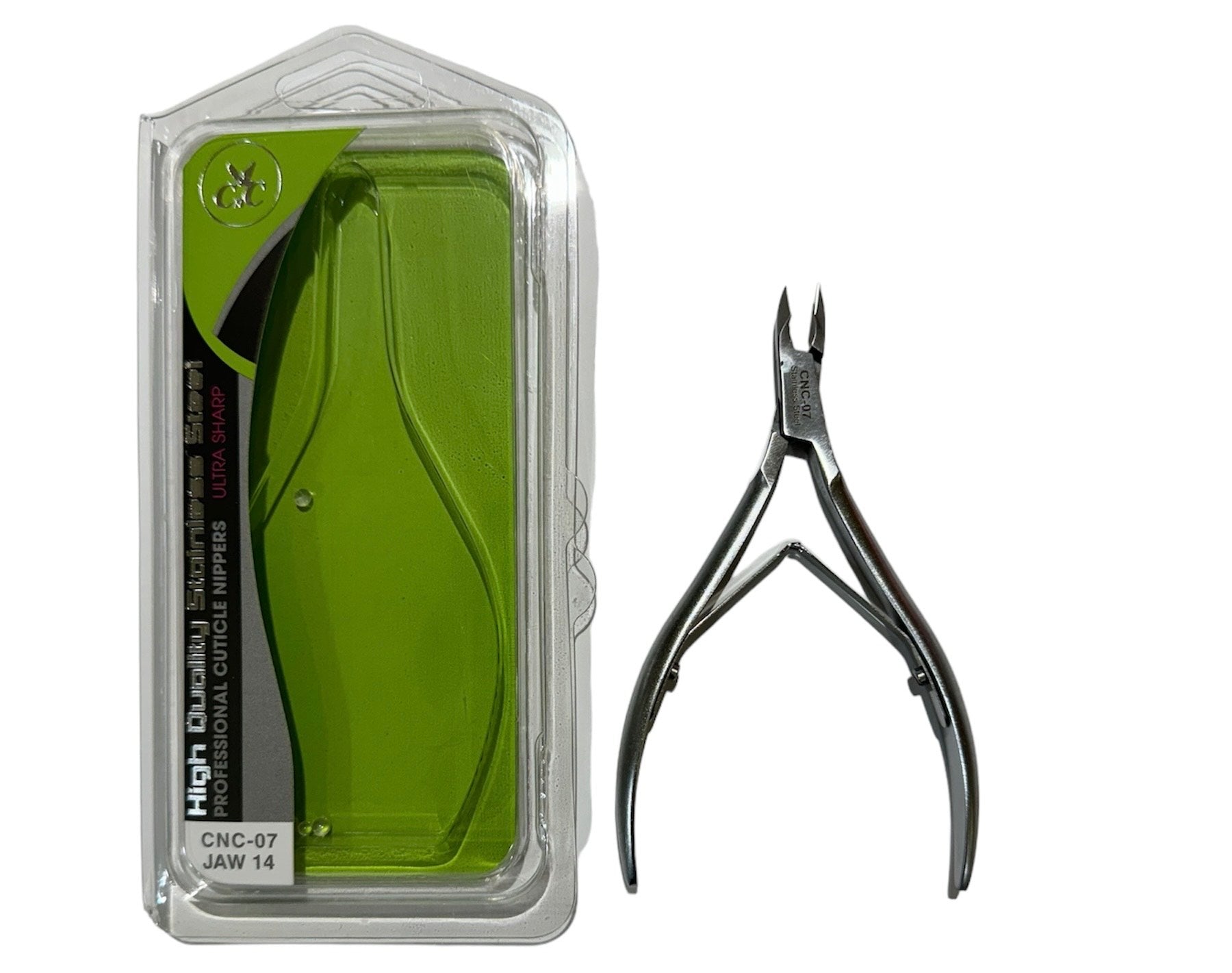 CnC High Quality Stainless Steel Cuticle Nipper 07 Jaw 14 image 0