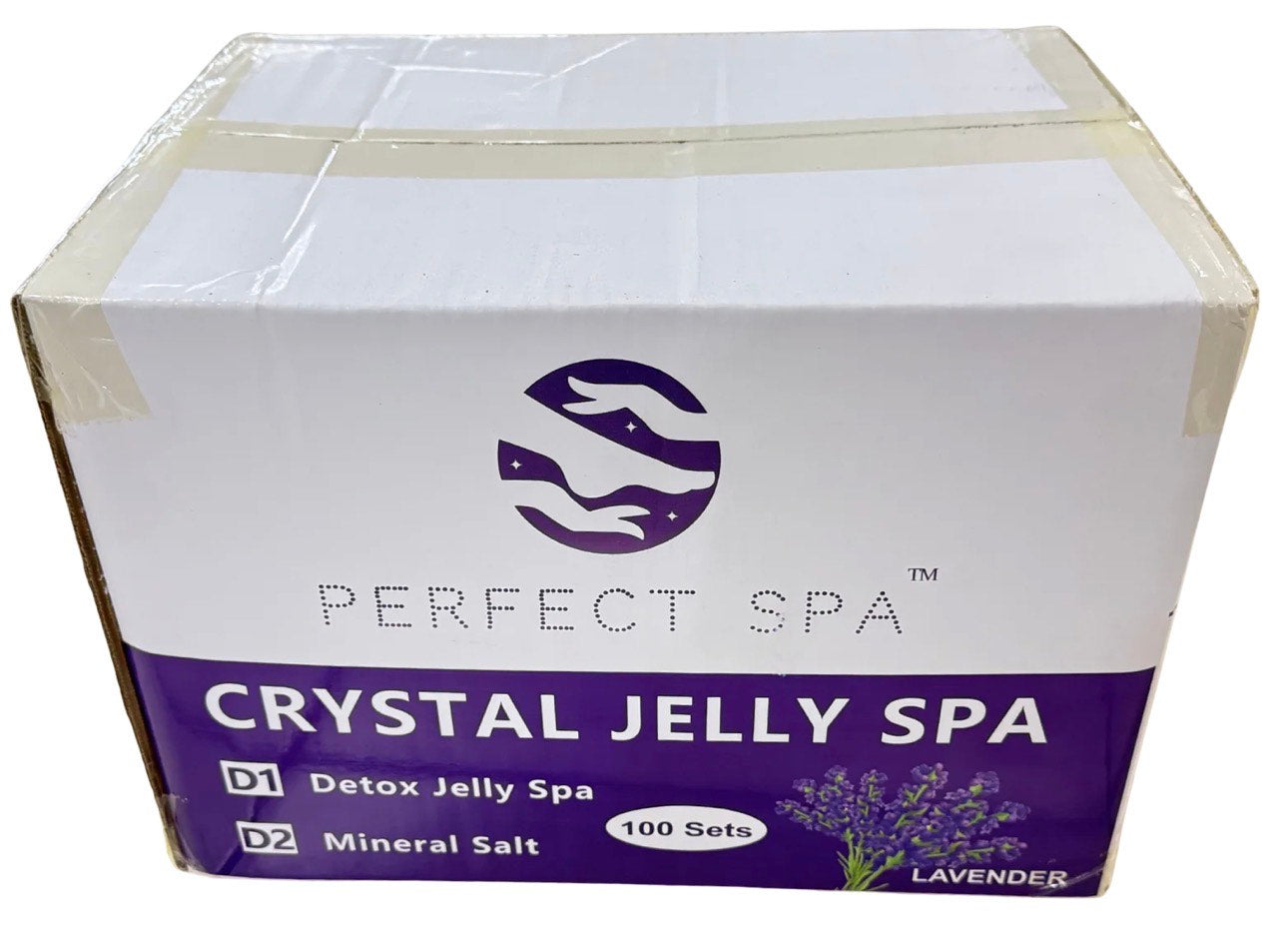Perfect Spa Crystal Jelly Spa Lavender 100pcs/case BUY 10 FREE 2 image 1