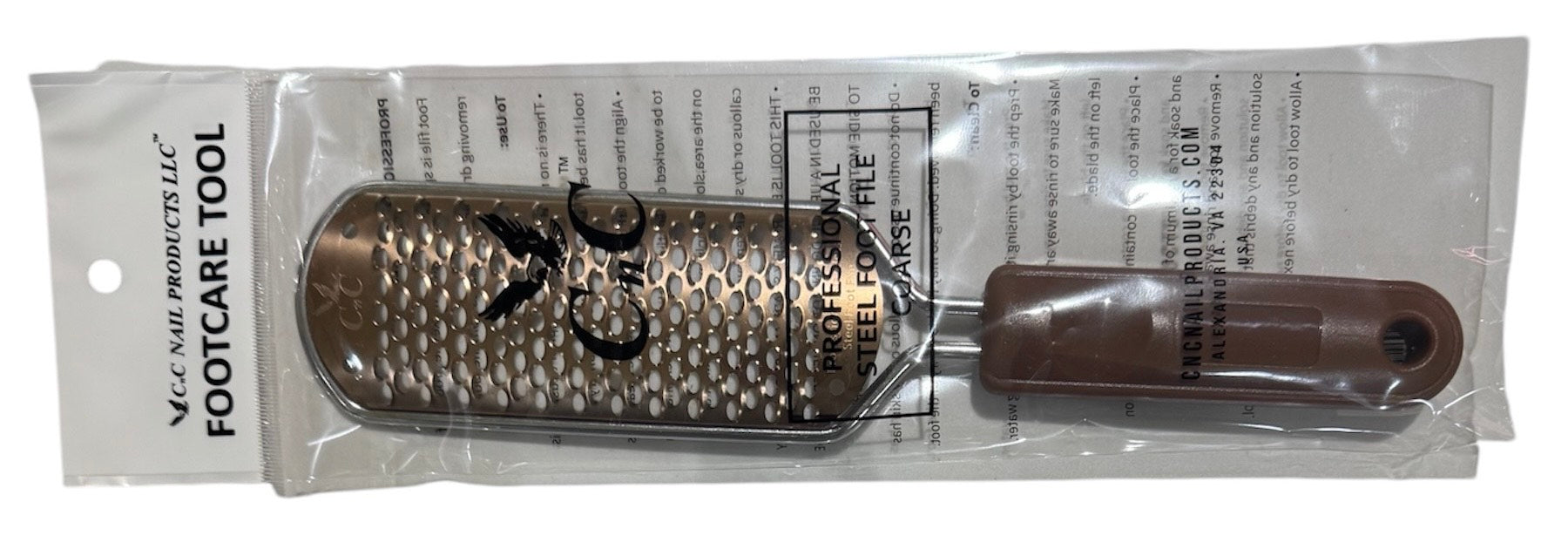 CnC Stainless Steel Foot File image 2