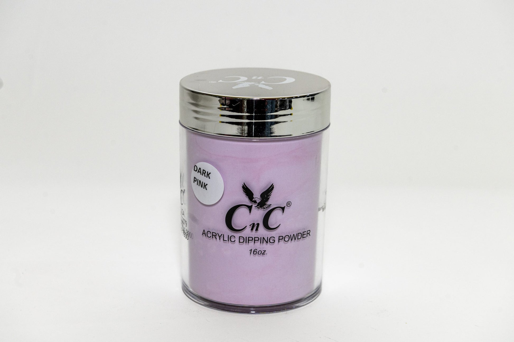 CNC Acrylic Dipping Powder 16oz Dark Pink image 0