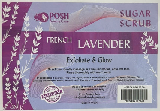Posh Bucket Sugar Scrub - Lavender image 0