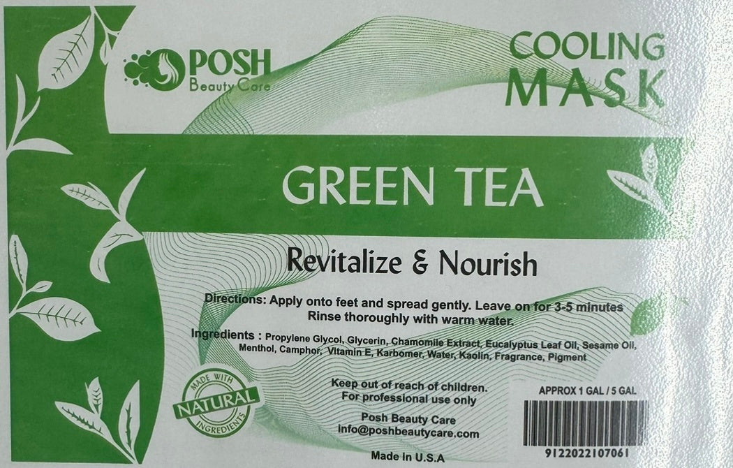 Posh Bucket Cooling Mask- Green Tea image 0