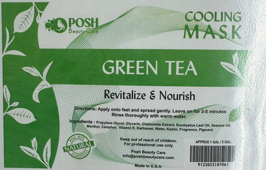 Posh Bucket Cooling Mask- Green Tea image 0