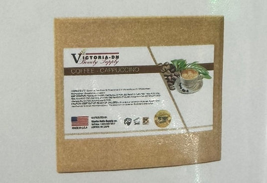 Victoria Sugar Scrub Coffee- Cappuccino 4 Gallon Case image 0