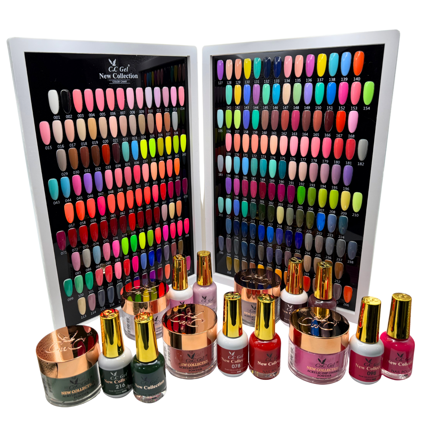 CnC Gel 266 New Collection 5-in-1 Gel, Nail Polish, Acrylic, Dip, Ombre