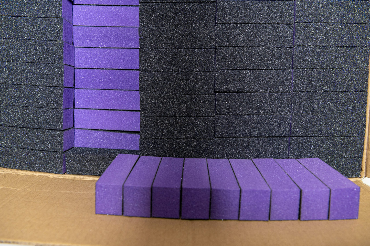 CNC Premium Quality 3 Way Buffer Purple Black 60/100 500pcs/case image 1