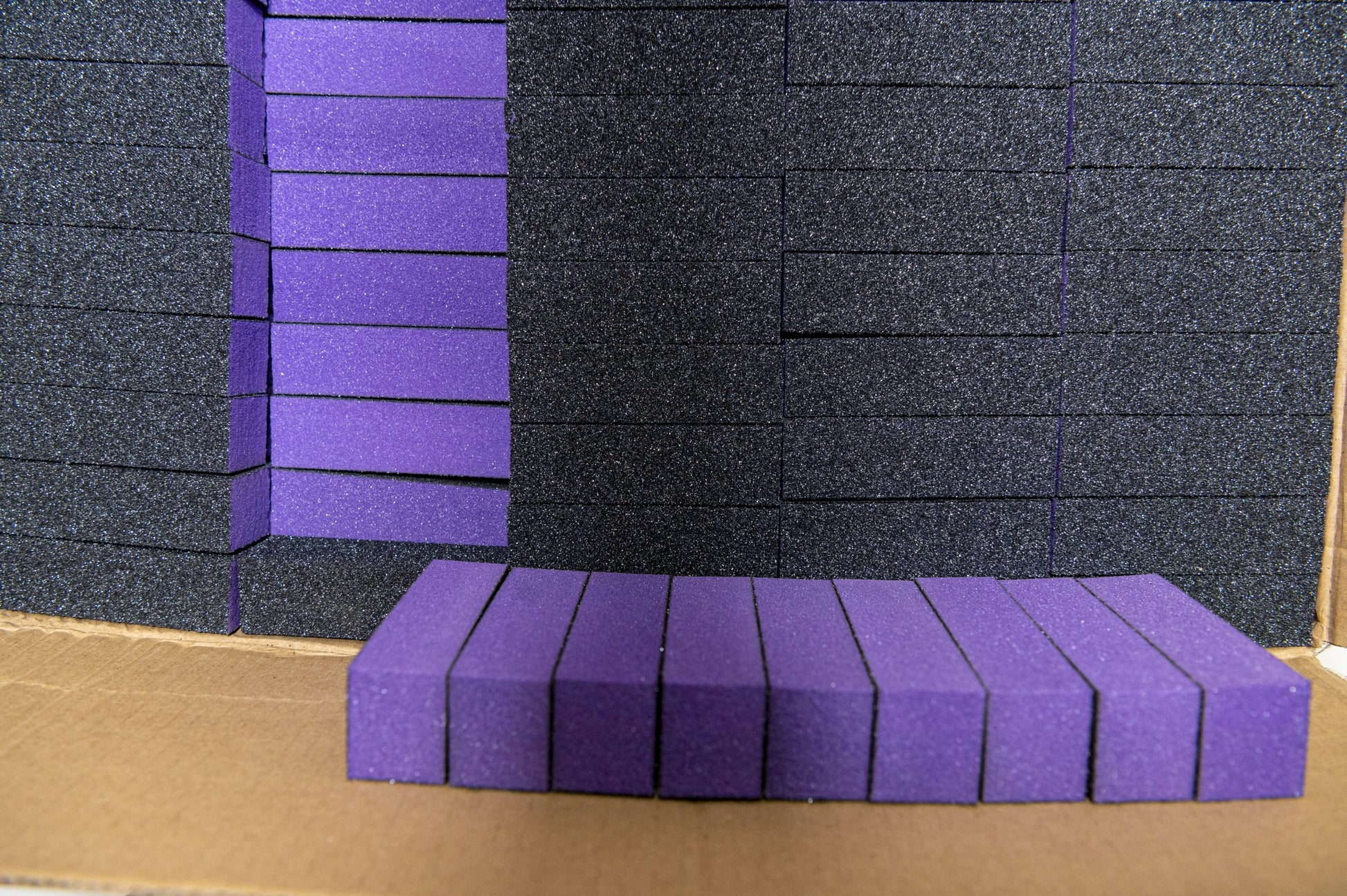 CNC Premium Quality 3 Way Buffer Purple Black 60/100 500pcs/case image 1