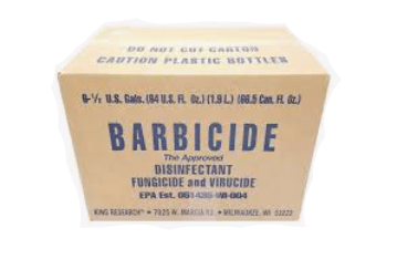 Barbicide Disinfectant 4 Gallon/ Case image 0