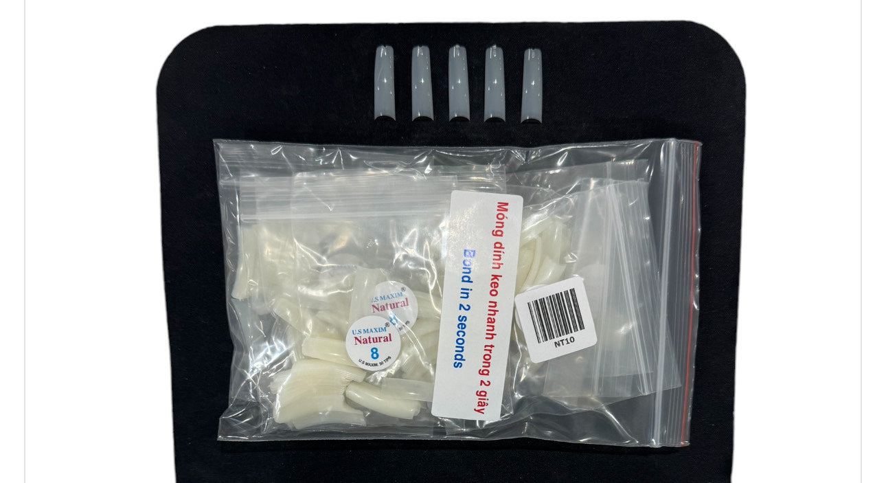 Natural #8 Tip Bag 10/packs image 0