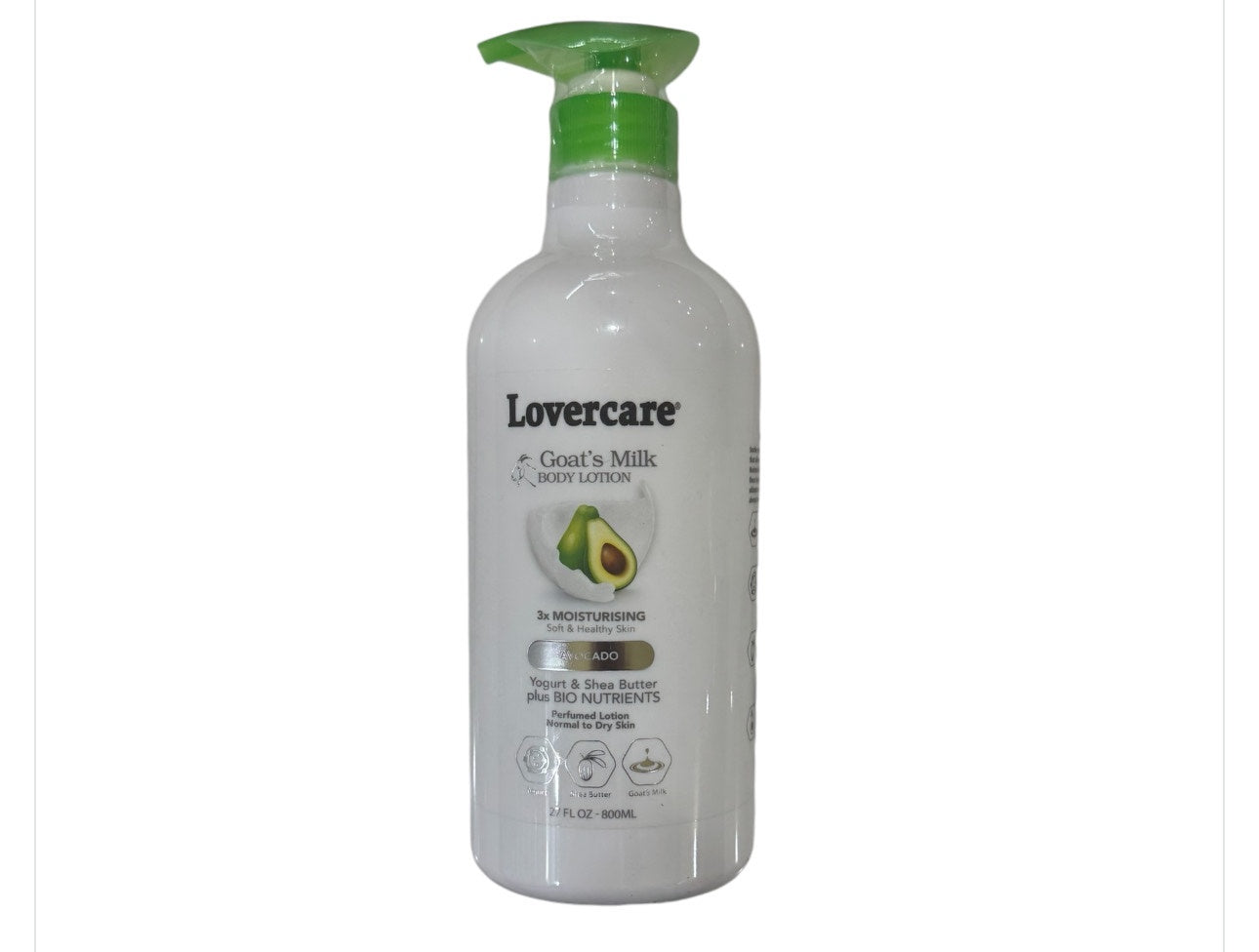 Lovercare Goat's Milk Body Lotion Avocado image 0