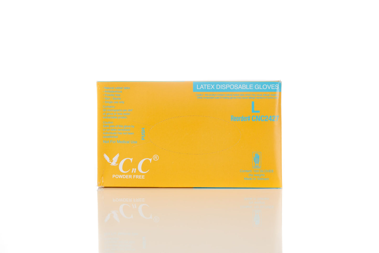 CnC Powder Free Glove- Large PK/100pcs image 0