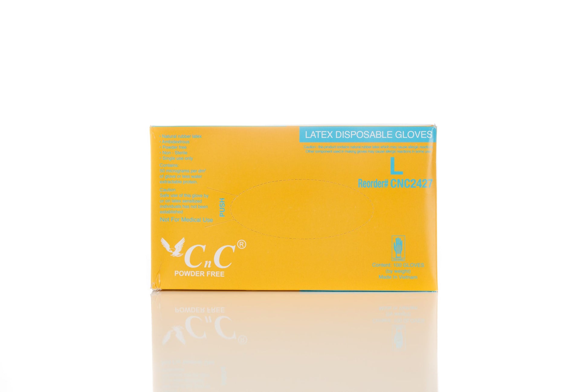 CnC Powder Free Glove- Large PK/100pcs image 0