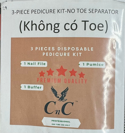CnC Premium Pedicure Kit Without Toe Separator image 0