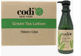 Codi Green Tea Lotion 25oz Box/12 BTL image 0