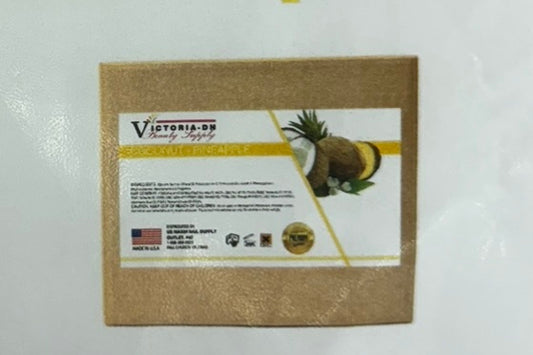 Victoria Sugar Scrub Coconut Pineapple 4 Gallon Case image 0