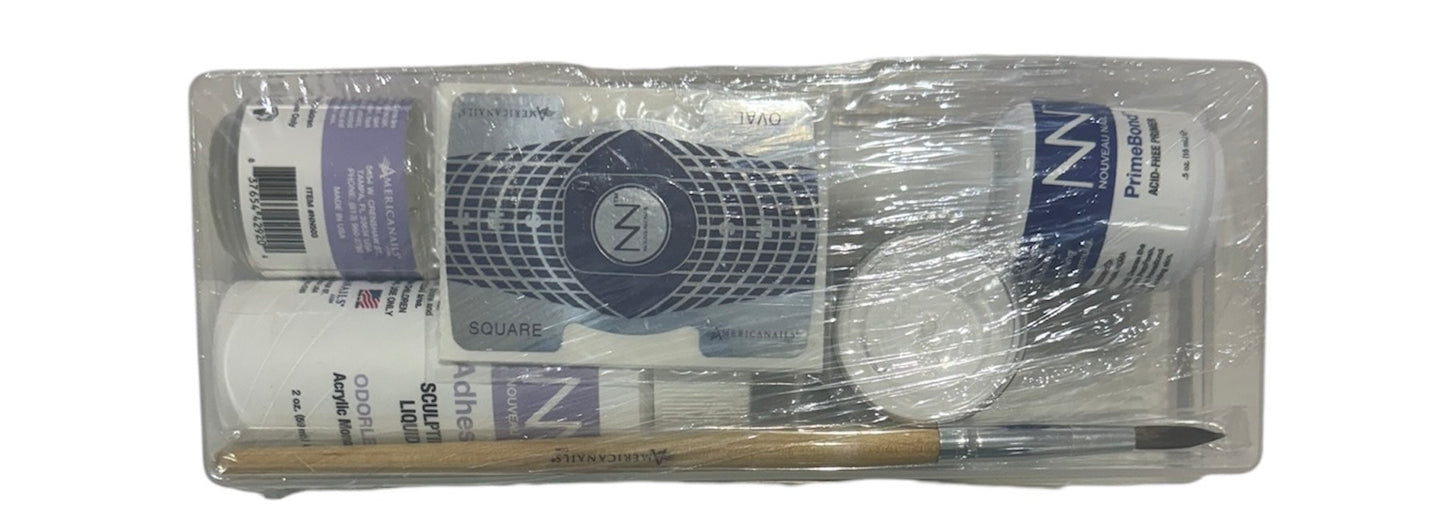 Nouveau Nail Adhesion Odorless Acrylic Sculpting Starter Kit image 0