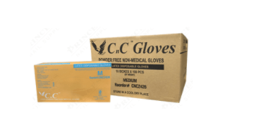 CnC Powder Free Gloves- Medium 1000pcs/box image 0