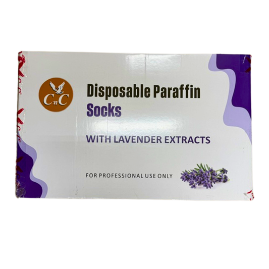 CnC Disposable Paraffin Socks Lavender Case – 18 Box - 108pc