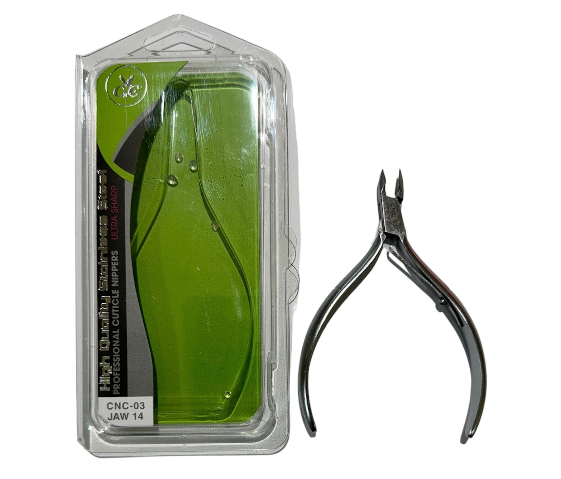 CnC High Quality Stainless Steel Cuticle Nipper 03 Jaw 14 image 0