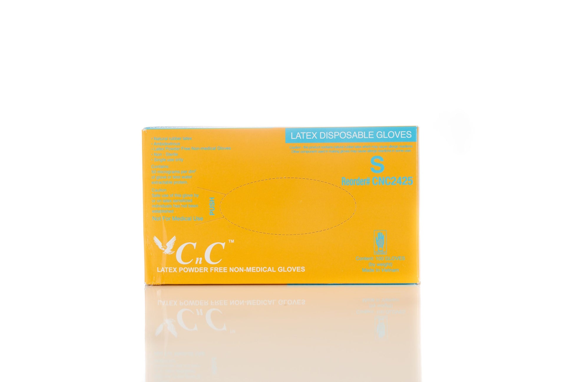 CnC Powder Free Glove- Small PK/100pcs image 0