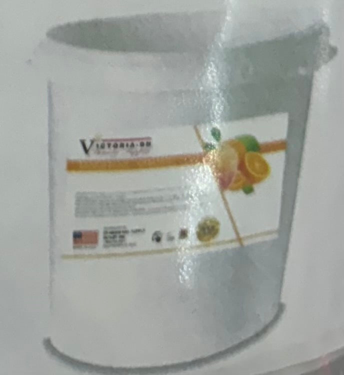 Victoria Sugar Scrub Tangerine Orange 5 Gallon Bucket image 0