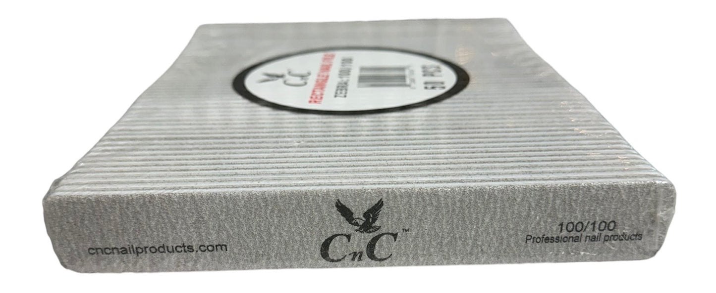 CnC Rectangle Zebra Nail File 100/100 image 0