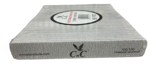 CnC Rectangle Zebra Nail File 100/100 image 0