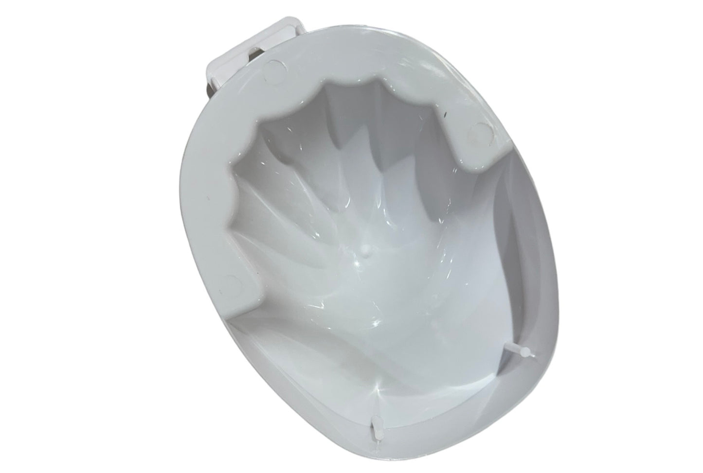 White Manicure Bowl 2 Layer image 0