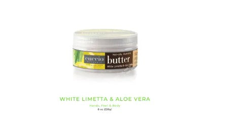 Cuccio Butter Blend Lotion – White Limetta & Aloe Vera 8oz image 0